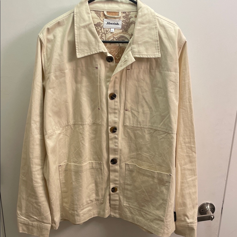 Men’s Jiberish Cream Jacket